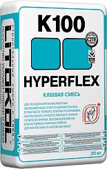 Клей для плитки Litokol HYPERFLEX K100 водоустойчивый серый 20кг 479420002