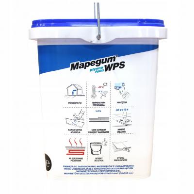 Гидроизоляция обмазочная MAPEI MAPEGUM WPS 5кг 124805